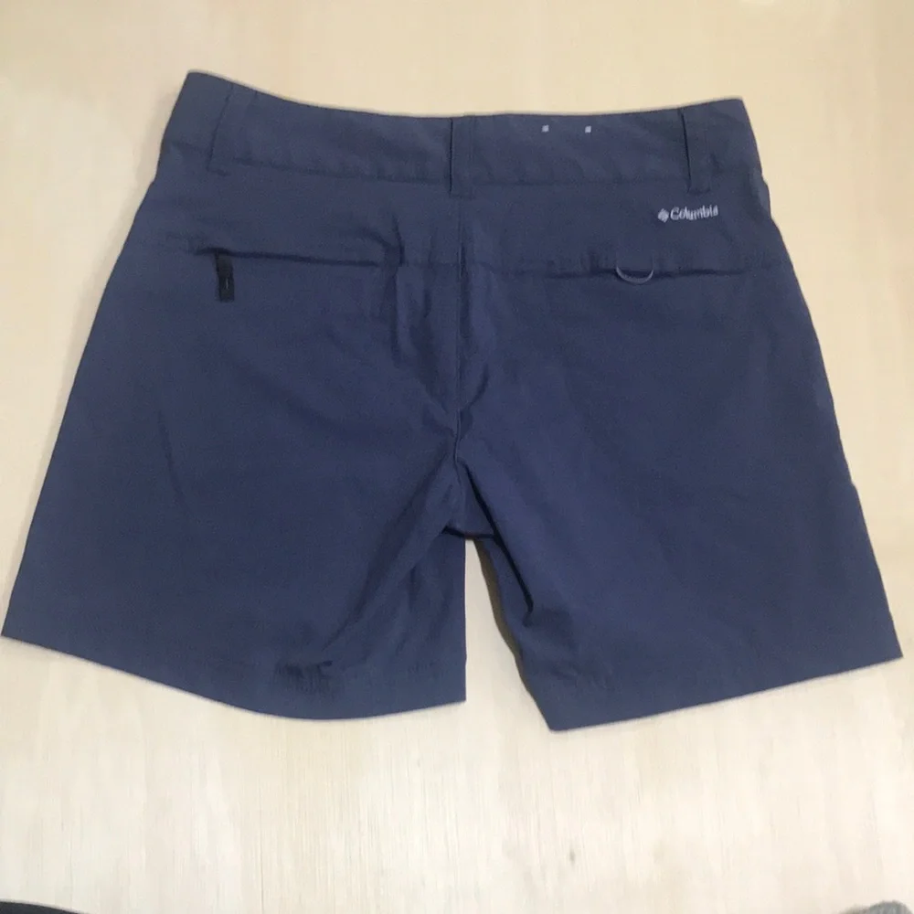 Columbia Navy Blue Athletic Shorts Size XL